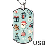 Christmas Decoration Angel Dog Tag USB Flash (Two Sides)