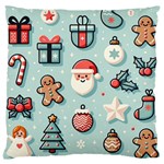 Christmas Decoration Angel Large Cushion Case (One Side)