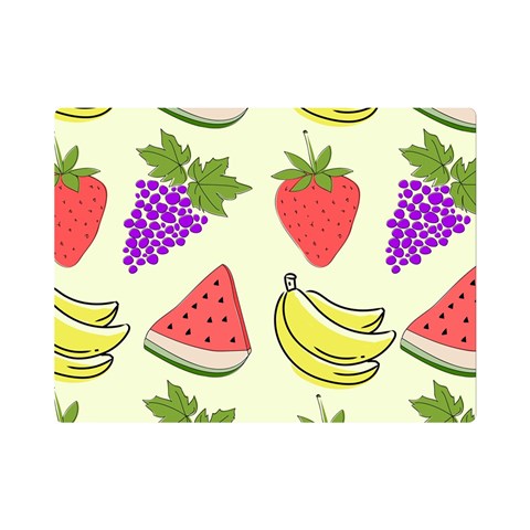 Fruits Pattern Background Food Premium Plush Fleece Blanket (Mini) from ArtsNow.com 35 x27  Blanket Front