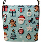 Christmas Decoration Angel Flap Closure Messenger Bag (S)