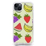 Fruits Pattern Background Food iPhone 14 Plus TPU UV Print Case