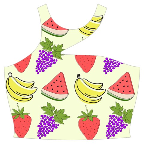 Fruits Pattern Background Food Cut Out Top from ArtsNow.com Front
