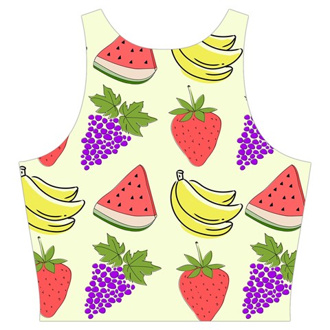 Fruits Pattern Background Food Cut Out Top from ArtsNow.com Back