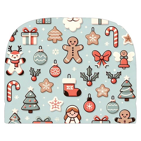 Christmas Cartoon Pattern Make Up Case (Small) from ArtsNow.com Front