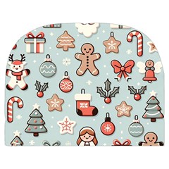 Christmas Cartoon Pattern Make Up Case (Medium) from ArtsNow.com Back