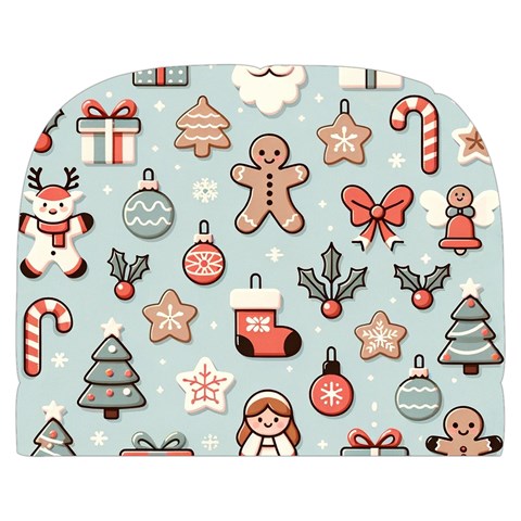 Christmas Cartoon Pattern Make Up Case (Large) from ArtsNow.com Front