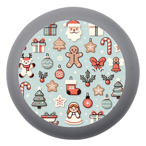 Christmas Cartoon Pattern Dento Box with Mirror from ArtsNow.com Front