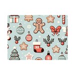 Christmas Cartoon Pattern Premium Plush Fleece Blanket (Mini)