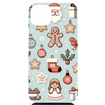Christmas Cartoon Pattern iPhone 14 Plus Black UV Print Case