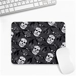 Skull Skeleton Pattern Texture Small Mousepad