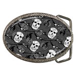 Skull Skeleton Pattern Texture Belt Buckles