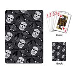 Skull Skeleton Pattern Texture Playing Cards Single Design (Rectangle)