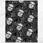 Skull Skeleton Pattern Texture Canvas 12  x 16 