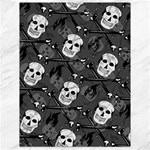 Skull Skeleton Pattern Texture Canvas 18  x 24 