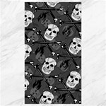 Skull Skeleton Pattern Texture Canvas 40  x 72 