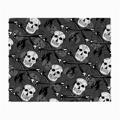 Skull Skeleton Pattern Texture Small Glasses Cloth (2 Sides) from ArtsNow.com Back