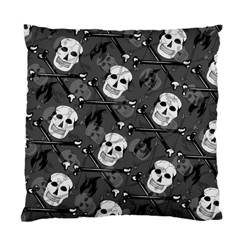 Skull Skeleton Pattern Texture Standard Cushion Case (One Side) from ArtsNow.com Front