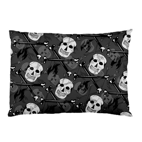 Skull Skeleton Pattern Texture Pillow Case from ArtsNow.com 26.62 x18.9  Pillow Case