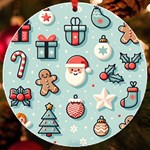 Christmas Decoration Angel UV Print Acrylic Ornament Round