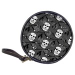 Skull Skeleton Pattern Texture Classic 20-CD Wallets