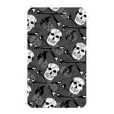 Skull Skeleton Pattern Texture Memory Card Reader (Rectangular) from ArtsNow.com Front