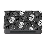 Skull Skeleton Pattern Texture Memory Card Reader with CF