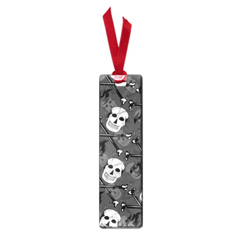 Skull Skeleton Pattern Texture Small Book Marks from ArtsNow.com Front