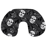 Skull Skeleton Pattern Texture Travel Neck Pillow
