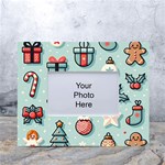Christmas Decoration Angel White Tabletop Photo Frame 4 x6 