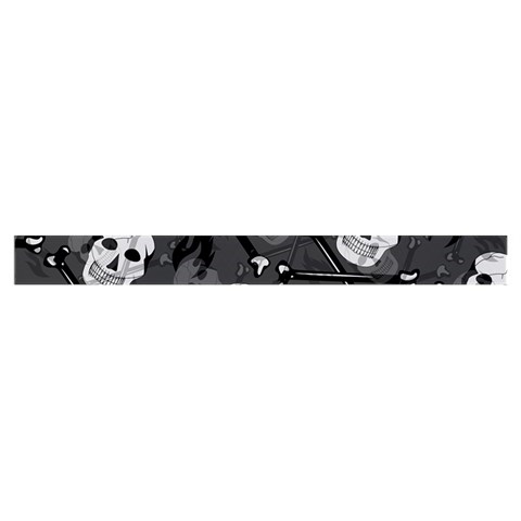 Skull Skeleton Pattern Texture Zipper Classic Tote Bag from ArtsNow.com Strap