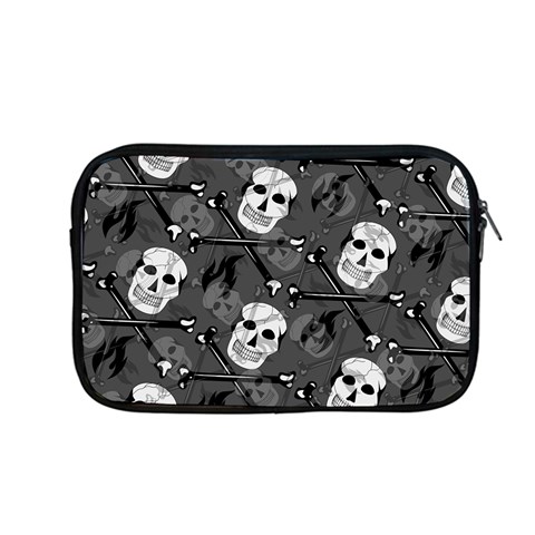 Skull Skeleton Pattern Texture Apple MacBook Pro 13  Zipper Case from ArtsNow.com Front