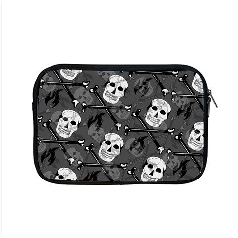 Skull Skeleton Pattern Texture Apple MacBook Pro 15  Zipper Case from ArtsNow.com Front