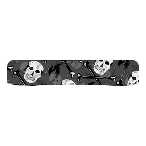 Skull Skeleton Pattern Texture Women s Button Up Vest from ArtsNow.com Neckline