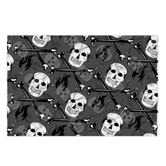 Skull Skeleton Pattern Texture Belt Pouch Bag (Small) from ArtsNow.com Loop