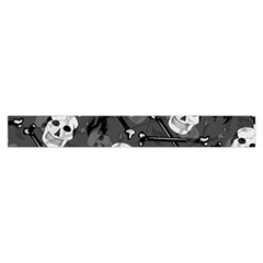 Skull Skeleton Pattern Texture Make Up Case (Large) from ArtsNow.com Zipper Front