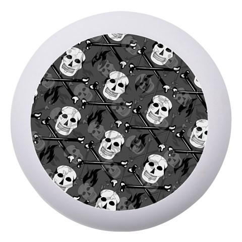 Skull Skeleton Pattern Texture Dento Box with Mirror from ArtsNow.com Front