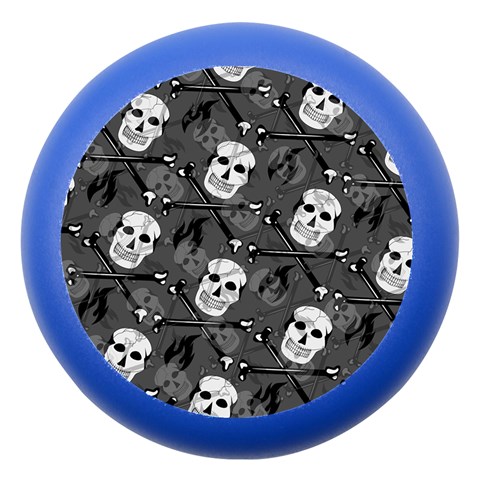 Skull Skeleton Pattern Texture Dento Box with Mirror from ArtsNow.com Front