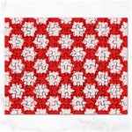 Christmas Snowflakes Background Pattern Rectangular Jigsaw Puzzl