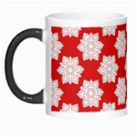 Christmas Snowflakes Background Pattern Morph Mug