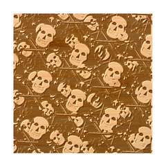 Skull Skeleton Pattern Texture Bamboo Coaster Set from ArtsNow.com Coaster 2