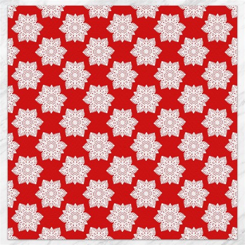 Christmas Snowflakes Background Pattern Canvas 12  x 12  from ArtsNow.com 11.4 x11.56  Canvas - 1