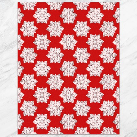 Christmas Snowflakes Background Pattern Canvas 12  x 16  from ArtsNow.com 11.86 x15.41  Canvas - 1