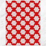 Christmas Snowflakes Background Pattern Canvas 12  x 16 