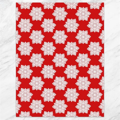 Christmas Snowflakes Background Pattern Canvas 18  x 24  from ArtsNow.com 17.8 x23.08  Canvas - 1