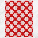 Christmas Snowflakes Background Pattern Canvas 18  x 24 