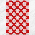 Christmas Snowflakes Background Pattern Canvas 20  x 30 