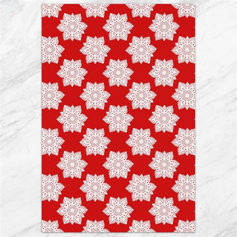 Christmas Snowflakes Background Pattern Canvas 24  x 36  from ArtsNow.com 23.35 x34.74  Canvas - 1