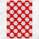 Christmas Snowflakes Background Pattern Canvas 24  x 36 