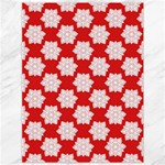 Christmas Snowflakes Background Pattern Canvas 36  x 48 