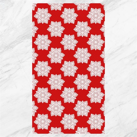 Christmas Snowflakes Background Pattern Canvas 40  x 72  from ArtsNow.com 39.28 x69.23  Canvas - 1